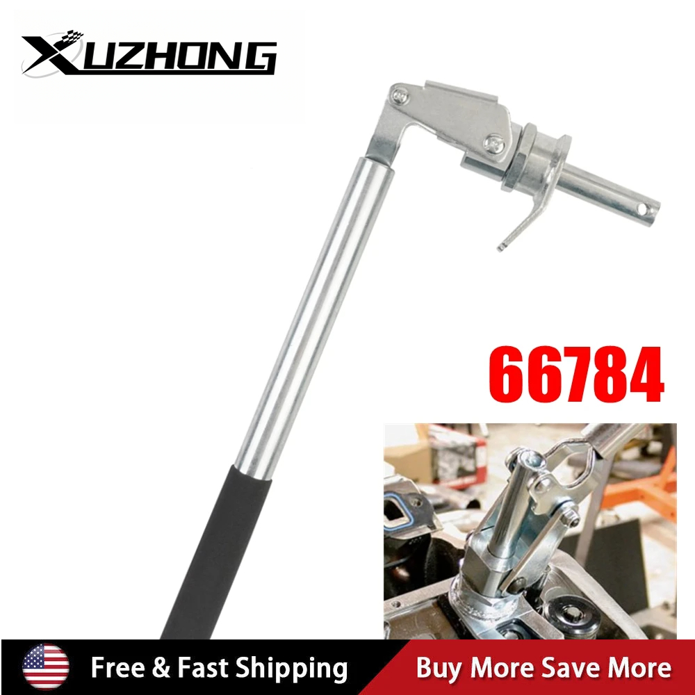 Valve Spring Compressor - เครื่องมือบีบสปริงวาล์วแบบติดตั้งบนสตัด ใช้สำหรับถอดและติดตั้งสปริงวาล์วสำหรับสตัดร็อคเกอร์ขนาด 3/8 นิ้ว และ 7/16