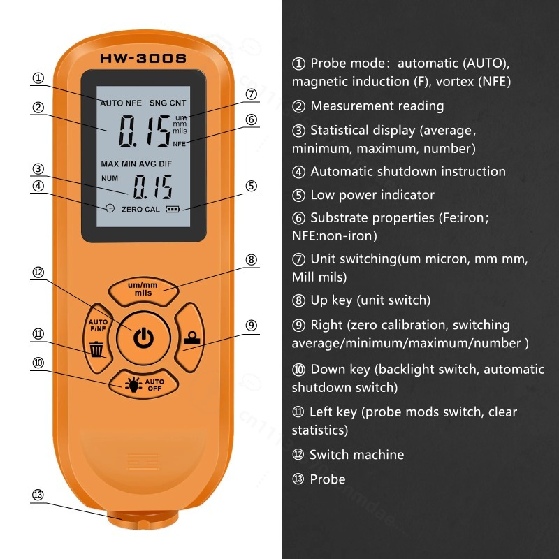 เครื่องวัดความหนาของสารเคลือบ  - Paint Thickness Gauge บทวิจารณ์และราคา