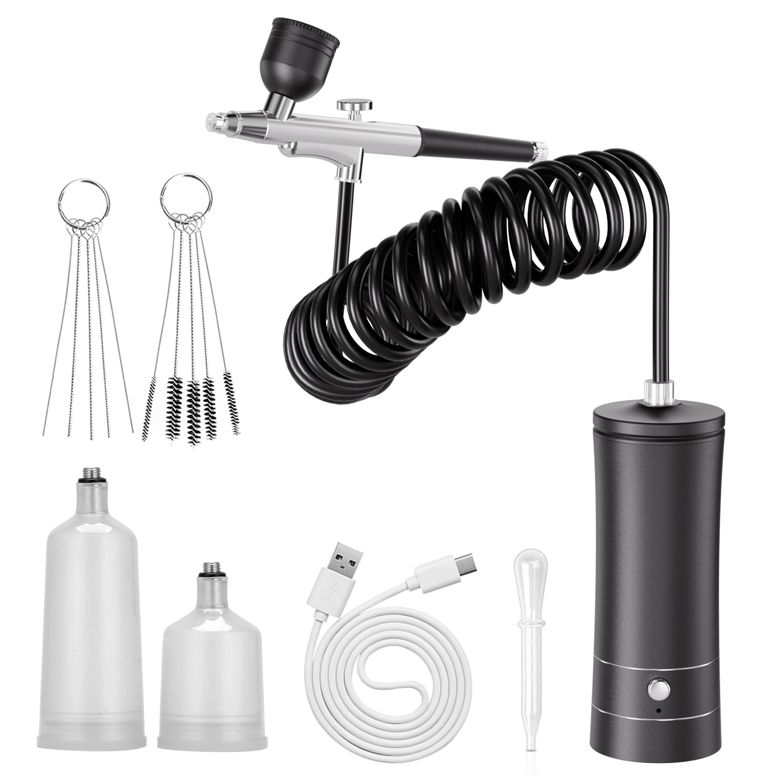 ชุดแอร์บรัชไร้สายพร้อมคอมเพรสเ - Heat Gun Paint Strip บทวิจารณ์และราคา