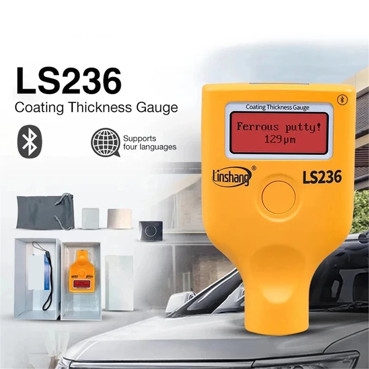 Y1251A* ☀ ▃   เครื่องวัดความหน - Paint Thickness Gauge บทวิจารณ์และราคา